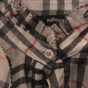 Millau | Shear Ruffle Blouse